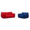 Blue fat cloth sofa