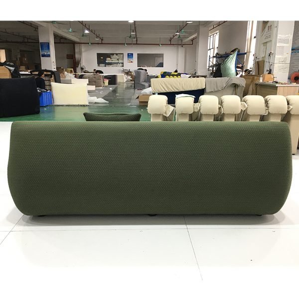 Blue fat cloth sofa