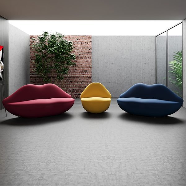Red for Office Sofa