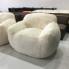 Fashion Modern Plush Single Sofa