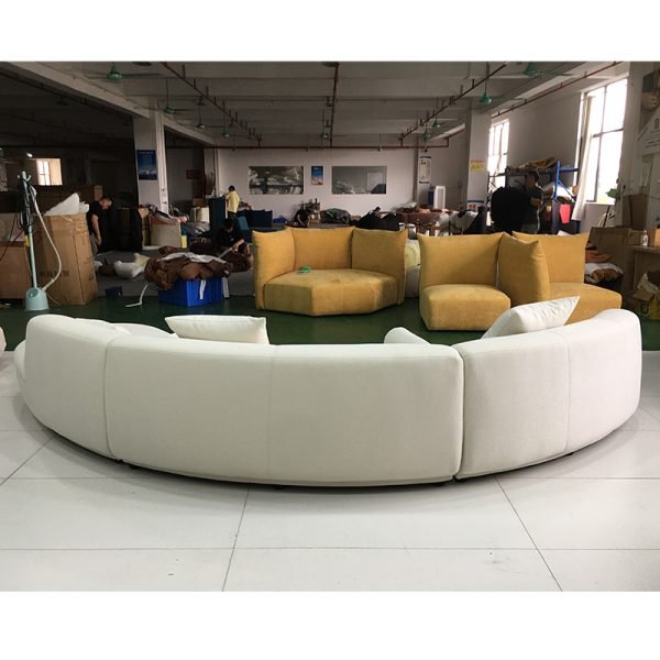 Many people leisure sofa