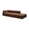 linen velvet vacuum package compressed sofa