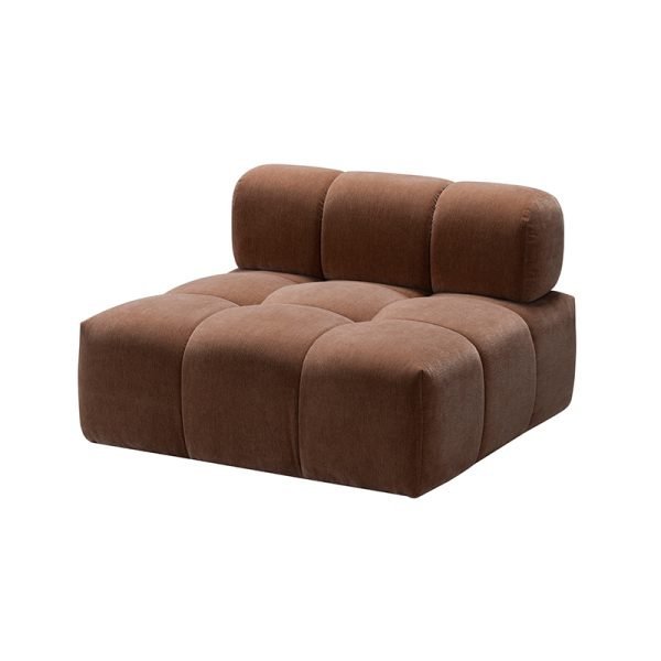 linen velvet vacuum package compressed sofa
