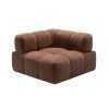 linen velvet vacuum package compressed sofa