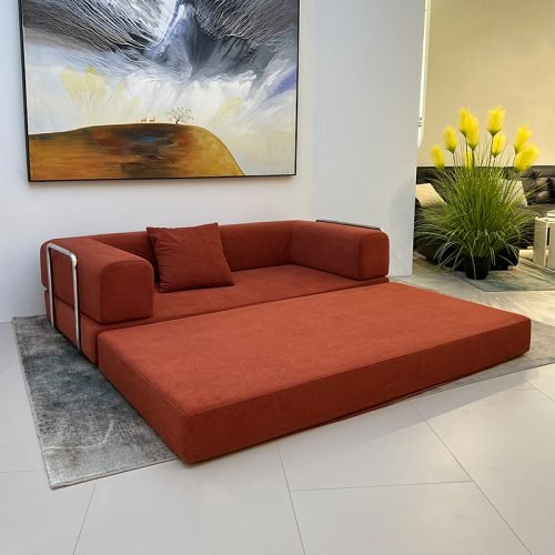 Folding sofa bed