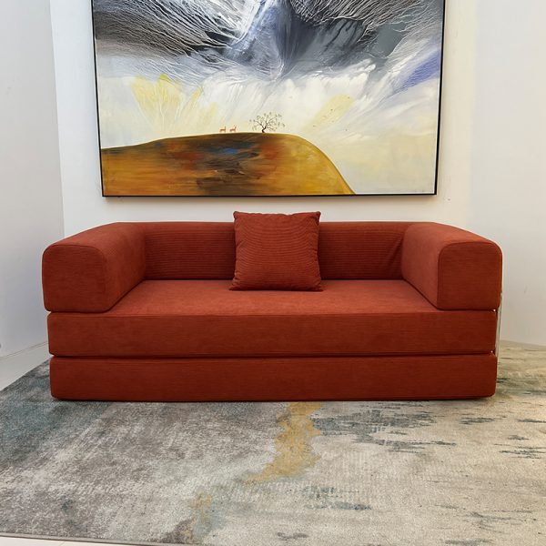 Folding sofa bed