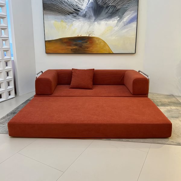 Folding sofa bed