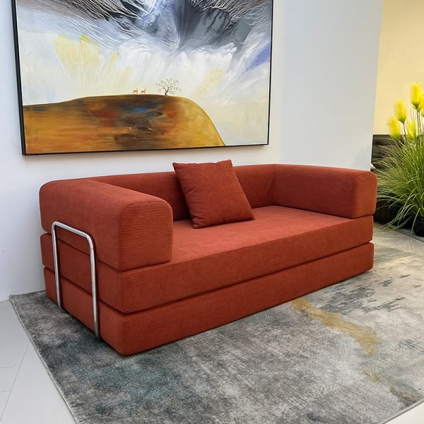 Folding sofa bed